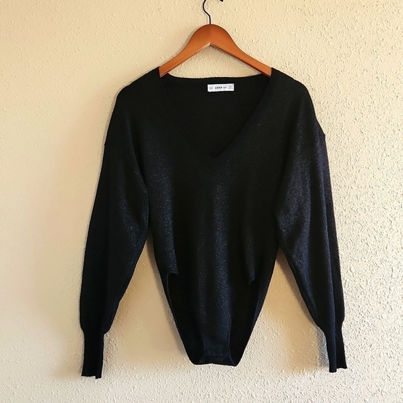 𝅺NWOT Zara Knit Bodysuit - Picture 1 of 7